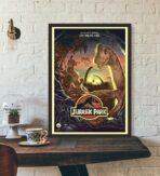 poster jurassic park vintage