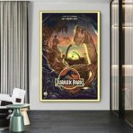 poster jurassic park vintage
