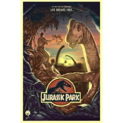 poster jurassic park vintage