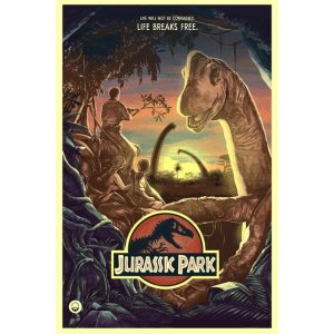 poster jurassic park vintage
