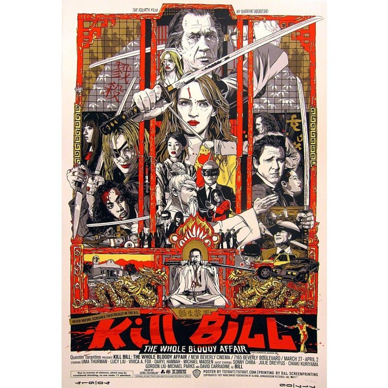 poster kill bill 1 poster kill bill 1