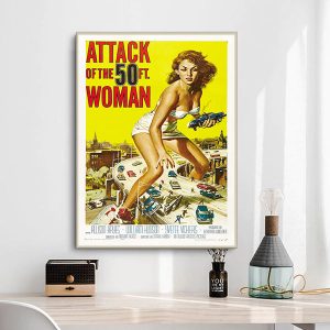 movie poster attack of the 50 foot woman
