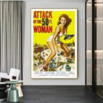 movie poster attack of the 50 foot woman