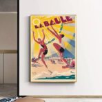 poster la baule vintage