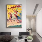 poster la baule vintage