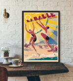 poster la baule vintage