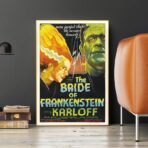 poster the bride of frankenstein