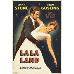 poster la la land vintage