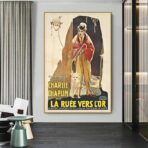poster la ruee vers lor