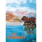 lake dannecy poster