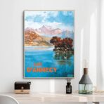 lake dannecy poster