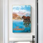 lake dannecy poster