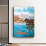 lake dannecy poster
