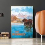 lake dannecy poster