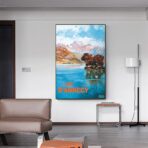 lake dannecy poster