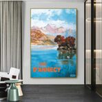 lake dannecy poster