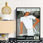 vintage lacoste poster