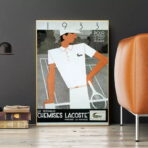 vintage lacoste poster