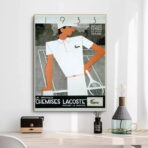 vintage lacoste poster