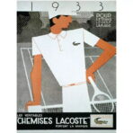 vintage lacoste poster