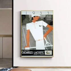 vintage lacoste poster
