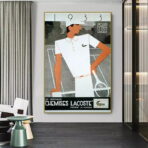 vintage lacoste poster
