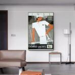 vintage lacoste poster
