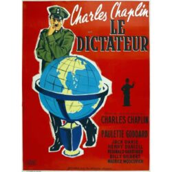 poster the dictator chaplin