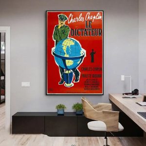 poster the dictator chaplin