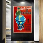 poster the dictator chaplin