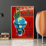 poster the dictator chaplin