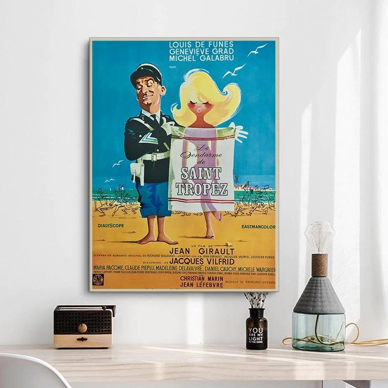 displays the gendarme of st tropez