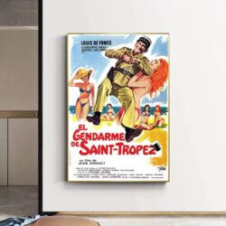 displays the gendarme of saint tropez