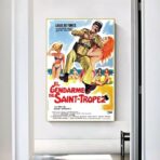 displays the gendarme of saint tropez