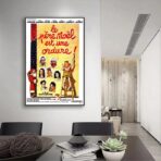 poster santa claus is trash