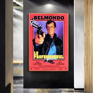 displays the professional belmondo