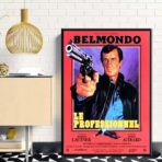 displays the professional belmondo