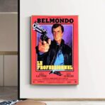 displays the professional belmondo