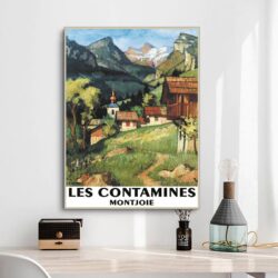 poster les contamines montjoie