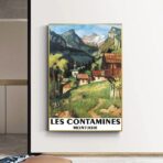 poster les contamines montjoie