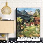 poster les contamines montjoie