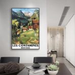 poster les contamines montjoie