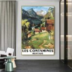 poster les contamines montjoie