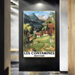 poster les contamines montjoie