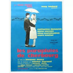 displays the umbrellas of cherbourg