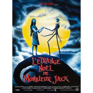 poster let strange christmas by mr jack