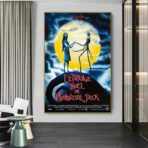 poster let strange christmas by mr jack