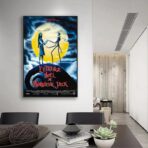 poster let strange christmas by mr jack