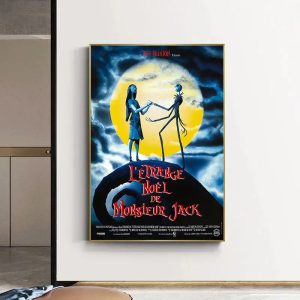 poster let strange christmas by mr jack