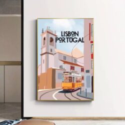 poster lisbon vinage